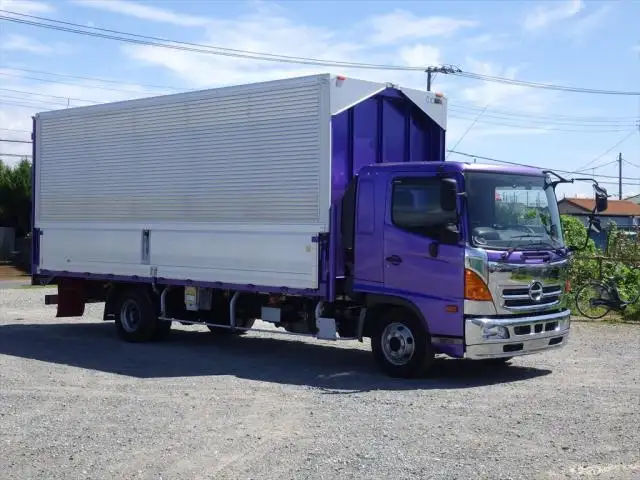 日野 レンジャー 中型/増トン ウイング ベッド TKG-FD9JLAAの中古トラック画像2