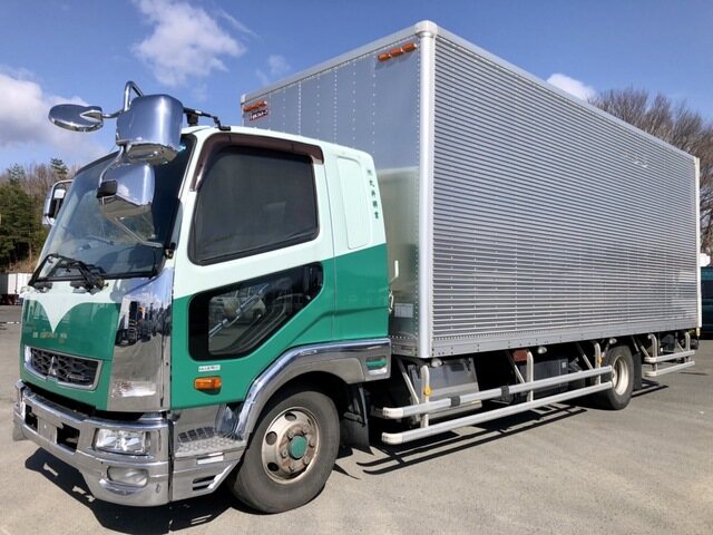 三菱 ファイター 中型/増トン アルミバン ワイド TKG-FK64F