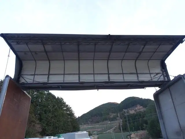 三菱 ファイター 中型/増トン ウイング 幌ウイング 床鉄板の中古トラック画像7