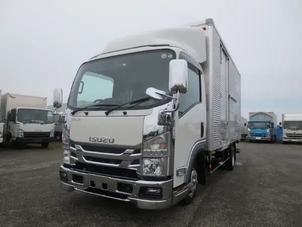 いすゞ エルフ 小型 アルミバン パワーゲート サイドドア の中古トラック【車両No.142807】