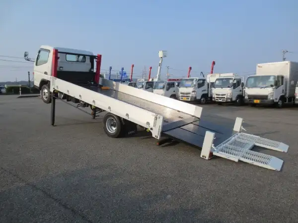 三菱 キャンター 小型 車両重機運搬 ラジコン ウインチの中古トラック画像11
