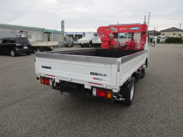 いすゞ エルフ 小型 クレーン付 横置簡易クレーン 床鉄板の中古トラック画像5