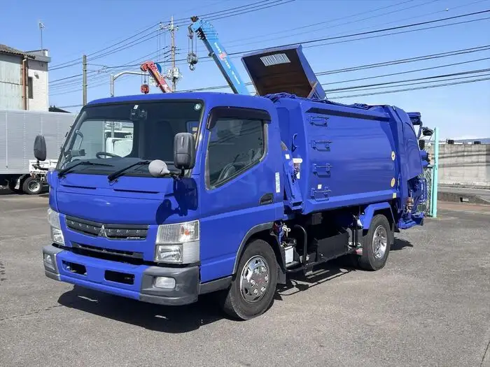 三菱 キャンター 小型 パッカー車 プレス式 TKG-FEB90の中古トラック画像1