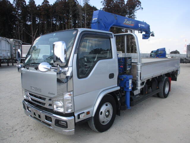 いすゞ エルフ 小型 クレーン付 セミロング 2RG-NKR88R