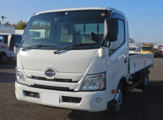 日野 デュトロ 小型 平ボディ 床鉄板 2RG-XZC710Mの中古トラック画像1