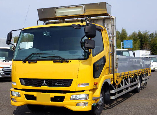 三菱 ファイター 中型/増トン 平ボディ ワイド TKG-FK64F