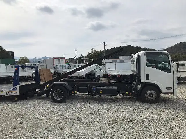 いすゞ エルフ 小型 車両重機運搬 ラジコン ウインチの中古トラック画像5