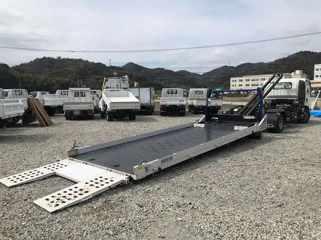 いすゞ エルフ 小型 車両重機運搬 ラジコン ウインチの中古トラック画像7
