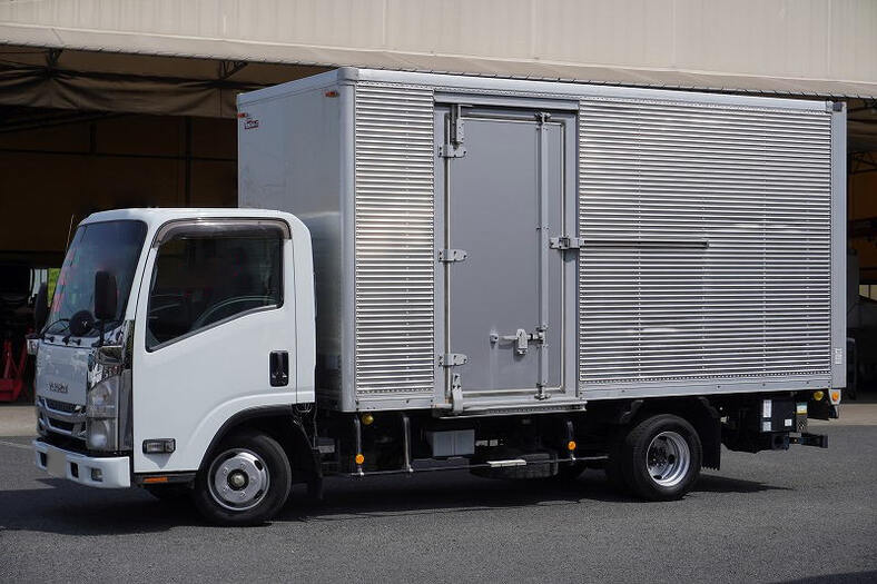 いすゞ エルフ 小型 アルミバン 標準ロング TRG-NLR85AN