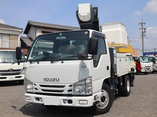 いすゞ エルフ 小型 高所・建柱車 高所作業車 2RG-NKR88AN の中古トラック【車両No.142930】