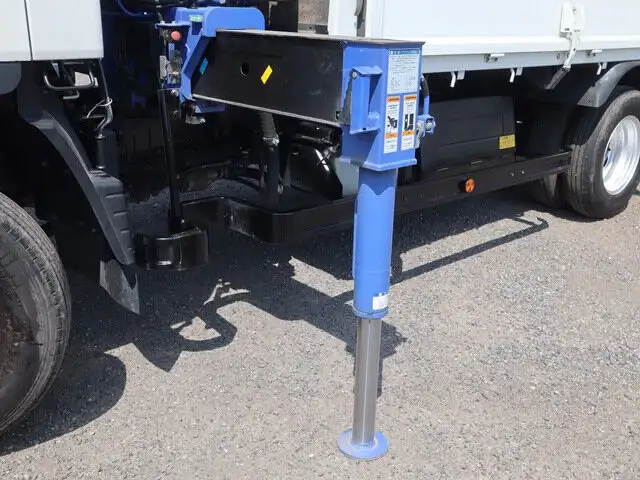 三菱 キャンター 小型 クレーン付 床鉄板 4段の中古トラック画像12