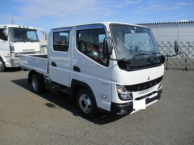 三菱 キャンター 小型 平ボディ Wキャブ 2RG-FBA20の中古トラック画像7