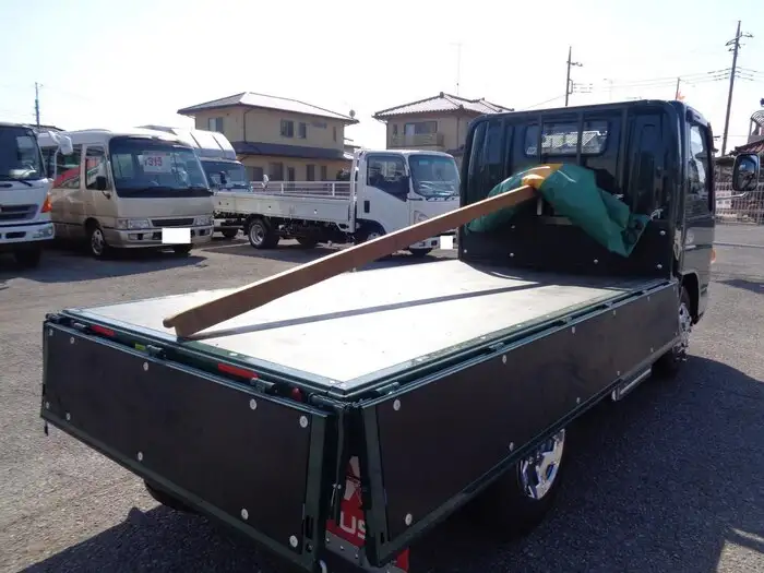 三菱 キャンター 小型 平ボディ 幌 カスタムの中古トラック画像7