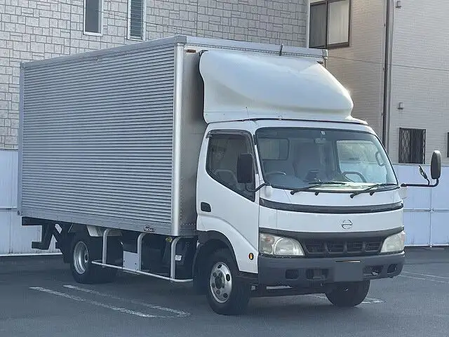 日野 デュトロ 小型 アルミバン パワーゲート PB-XZU411Mの中古トラック画像2