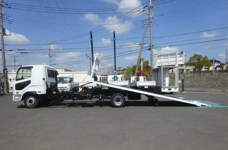 三菱 ファイター 中型/増トン 車両重機運搬 ラジコン ベッドの中古トラック画像4