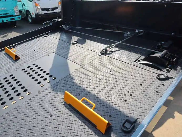 三菱 キャンター 小型 車両重機運搬 ラジコン ウインチの中古トラック画像9