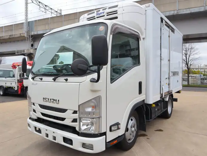 いすゞ エルフ 小型 冷凍冷蔵 低温 床ステンの中古トラック画像1