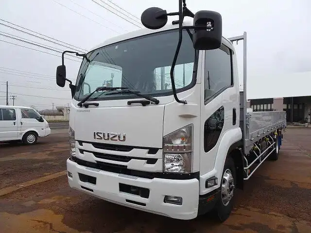 いすゞ フォワード 中型/増トン 平ボディ アルミブロック TKG-FRR90S2の中古トラック画像1