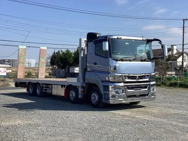 三菱 スーパーグレート 大型 車両重機運搬 ラジコン ウインチの中古トラック画像2