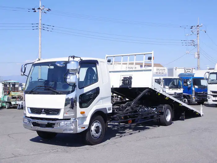 三菱 ファイター 中型/増トン 車両重機運搬 ラジコン ウインチの中古トラック画像1