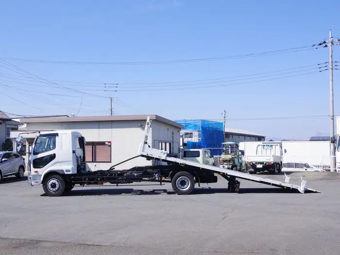 三菱 ファイター 中型/増トン 車両重機運搬 ラジコン ウインチの中古トラック画像4