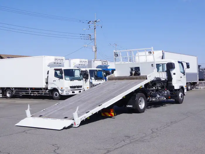 三菱 ファイター 中型/増トン 車両重機運搬 ラジコン ウインチの中古トラック画像5