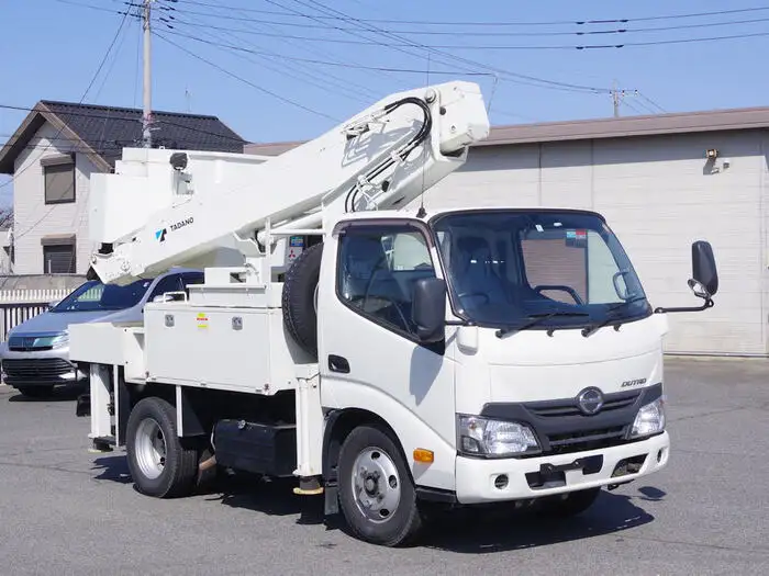 日野 デュトロ 小型 高所・建柱車 高所作業車 電工仕様の中古トラック画像2
