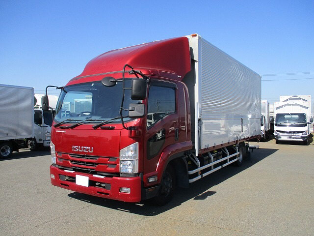 いすゞ フォワード 中型/増トン 平ボディ パワーゲート 床鉄板 の中古トラック【車両No.130984】