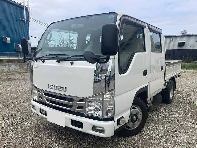 いすゞ エルフ 小型 平ボディ Wキャブ TRG-NJR85A の中古トラック【車両No.143363】