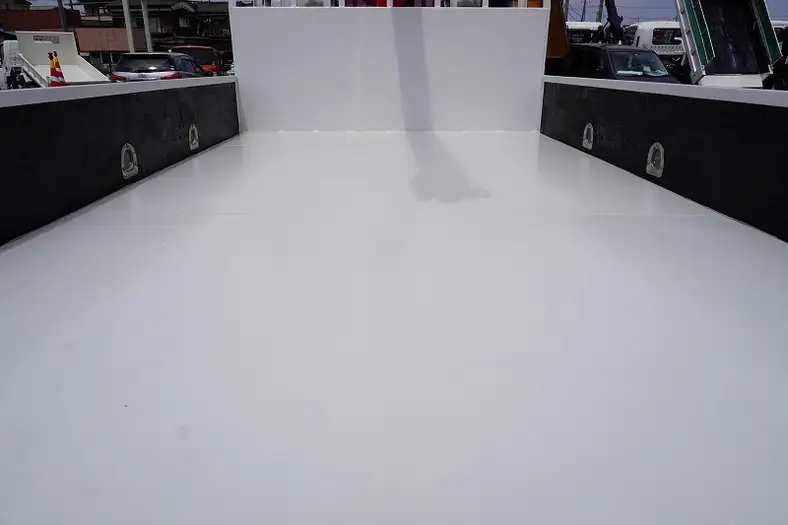 いすゞ エルフ 小型 クレーン付 床鉄板 4段の中古トラック画像4