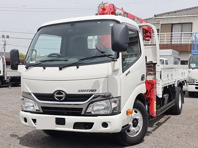 日野 デュトロ 小型 クレーン付 標準ロング TKG-XZU650M