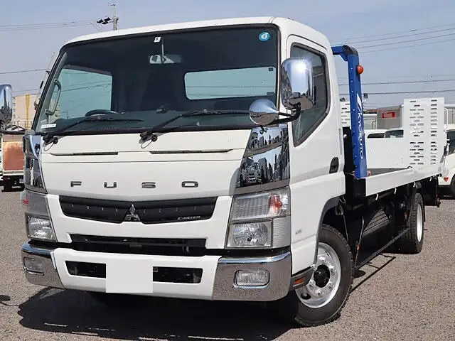 三菱 キャンター 小型 車両重機運搬 ラジコン ウインチの中古トラック画像1