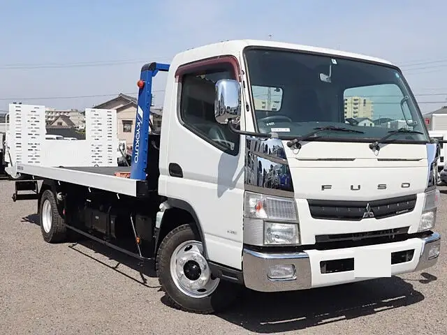 三菱 キャンター 小型 車両重機運搬 ラジコン ウインチの中古トラック画像2