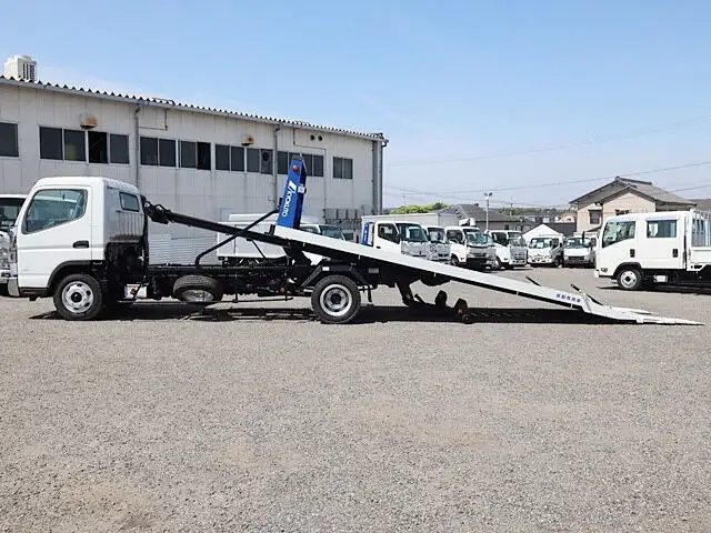 三菱 キャンター 小型 車両重機運搬 ラジコン ウインチの中古トラック画像9