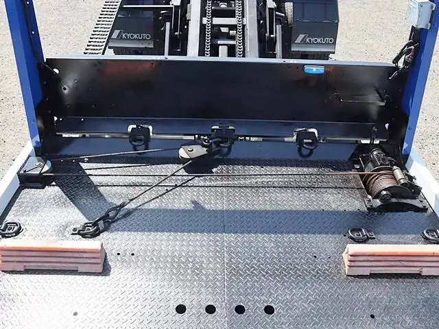 三菱 キャンター 小型 車両重機運搬 ラジコン ウインチの中古トラック画像11