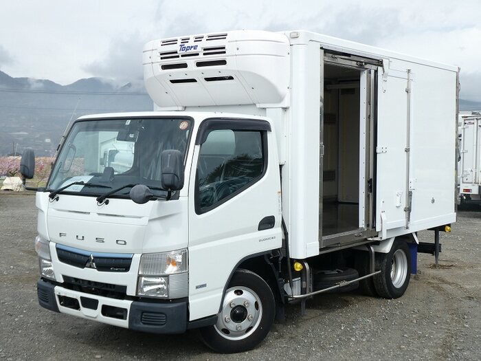 三菱 キャンター 小型 冷凍冷蔵 セミロング 2PG-FEAV0
