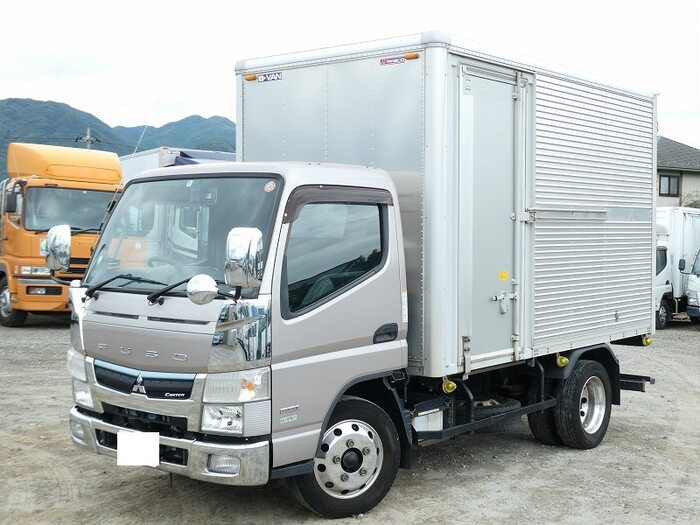 三菱 キャンター 小型 アルミバン セミロング TPG-FEA50