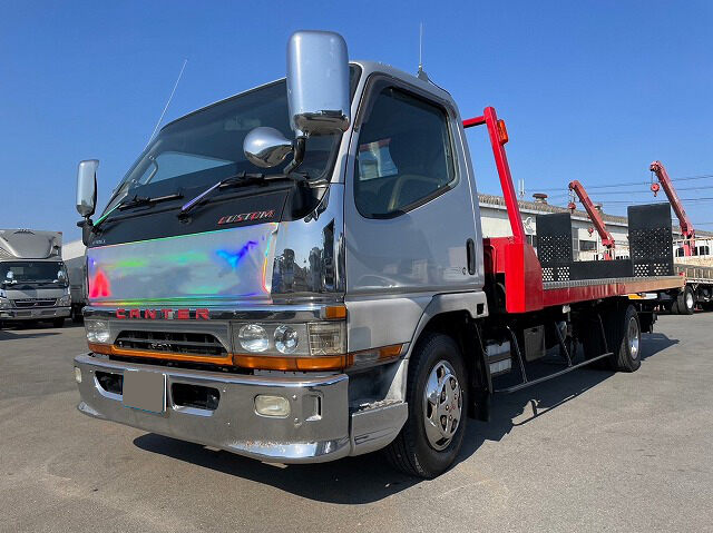 三菱 キャンター 小型 車両重機運搬 セーフティーローダー KC-FE639G