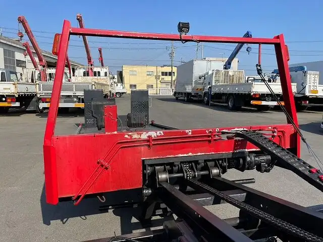三菱 キャンター 小型 車両重機運搬 ウインチ カスタムの中古トラック画像7