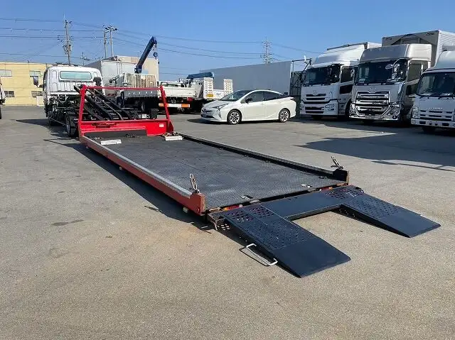 三菱 キャンター 小型 車両重機運搬 ウインチ カスタムの中古トラック画像9
