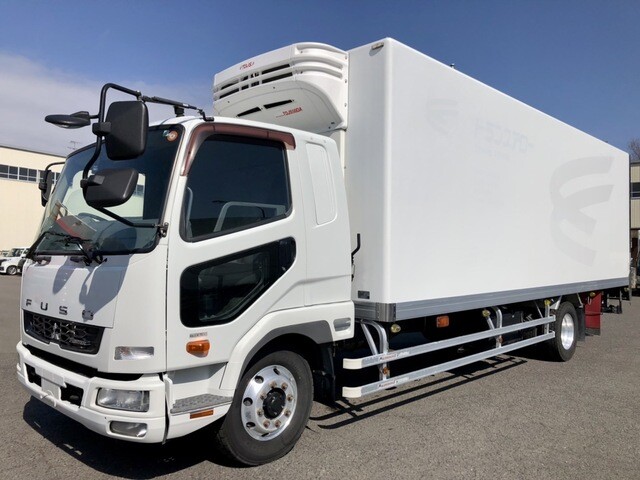 三菱 ファイター 中型/増トン 冷凍冷蔵 ワイド QKG-FK65FZ