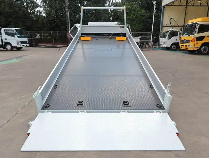 三菱 キャンター 小型 車両重機運搬 ラジコン ウインチの中古トラック画像6