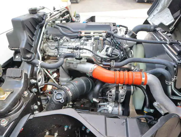 三菱 キャンター 小型 車両重機運搬 ラジコン ウインチの中古トラック画像19