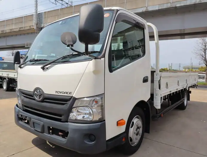 トヨタ トヨエース 小型 平ボディ 床鉄板 TKG-XZU720の中古トラック画像1