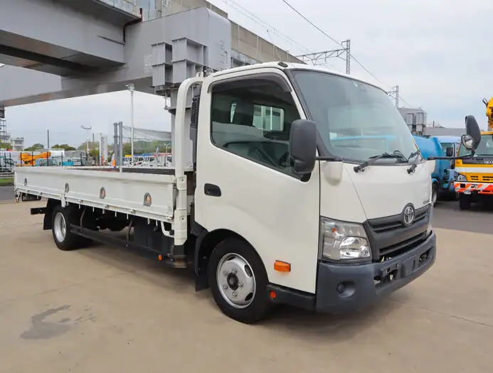 トヨタ トヨエース 小型 平ボディ 床鉄板 TKG-XZU720の中古トラック画像2