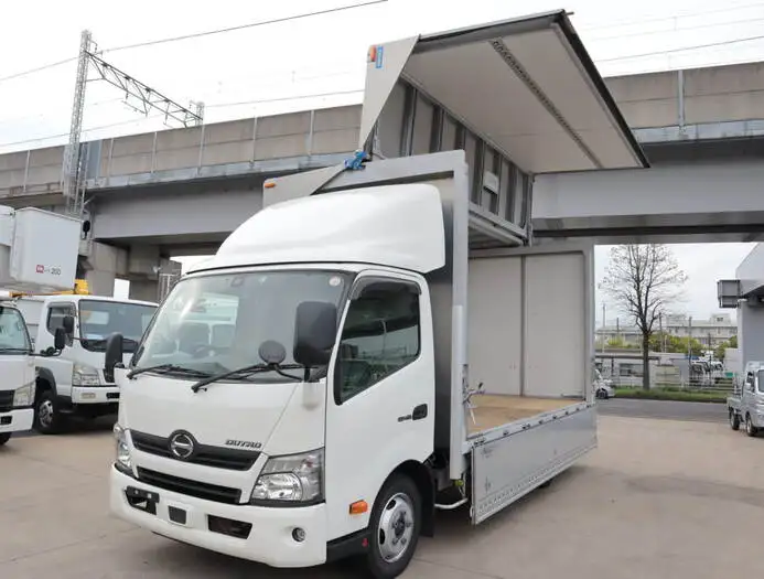 日野 デュトロ 小型 ウイング TPG-XZU710M H30の中古トラック画像1