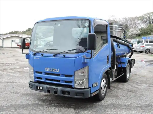 いすゞ エルフ 小型 タンク車 バキューム BKG-NMR85Nの中古トラック画像1