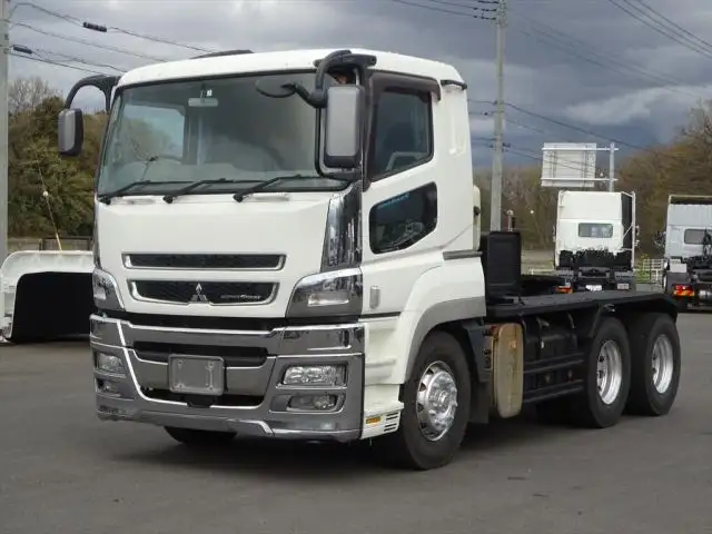 三菱 スーパーグレート 大型 トラクター 2デフ ベッド の中古トラック【車両No.143534】