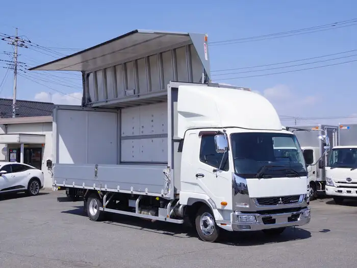 三菱 ファイター 中型/増トン ウイング エアサス ベッドの中古トラック画像8