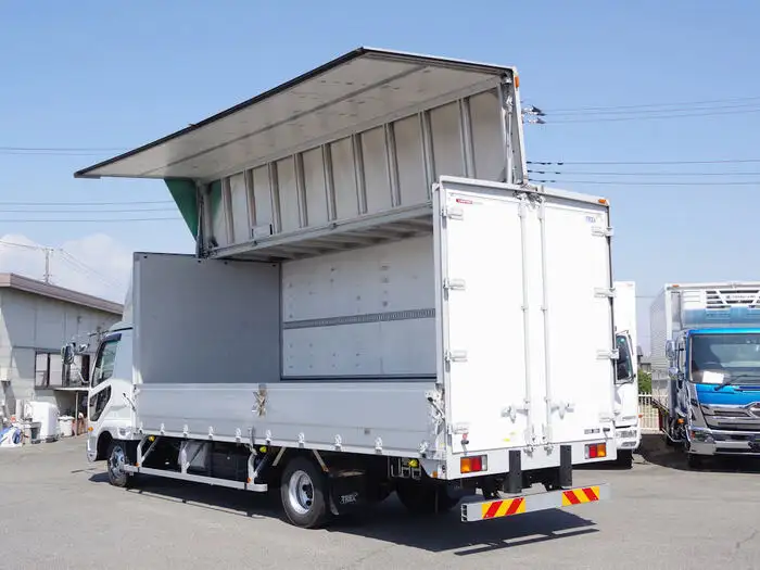 三菱 ファイター 中型/増トン ウイング エアサス ベッドの中古トラック画像9